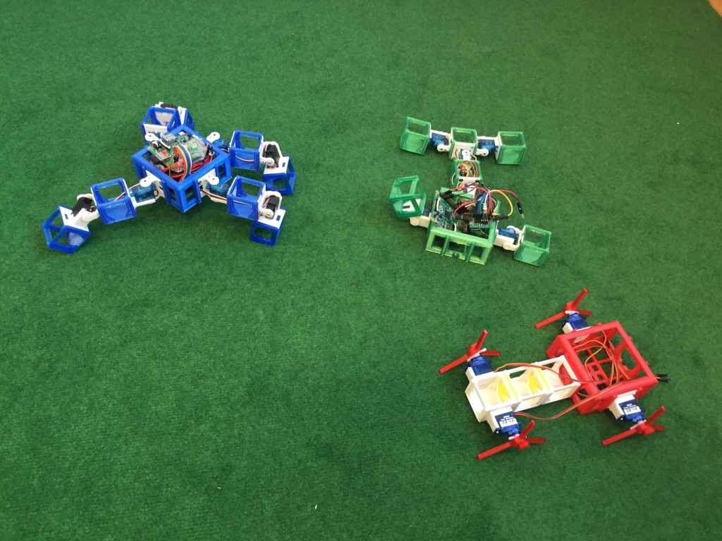 3D-printed robots at the VU