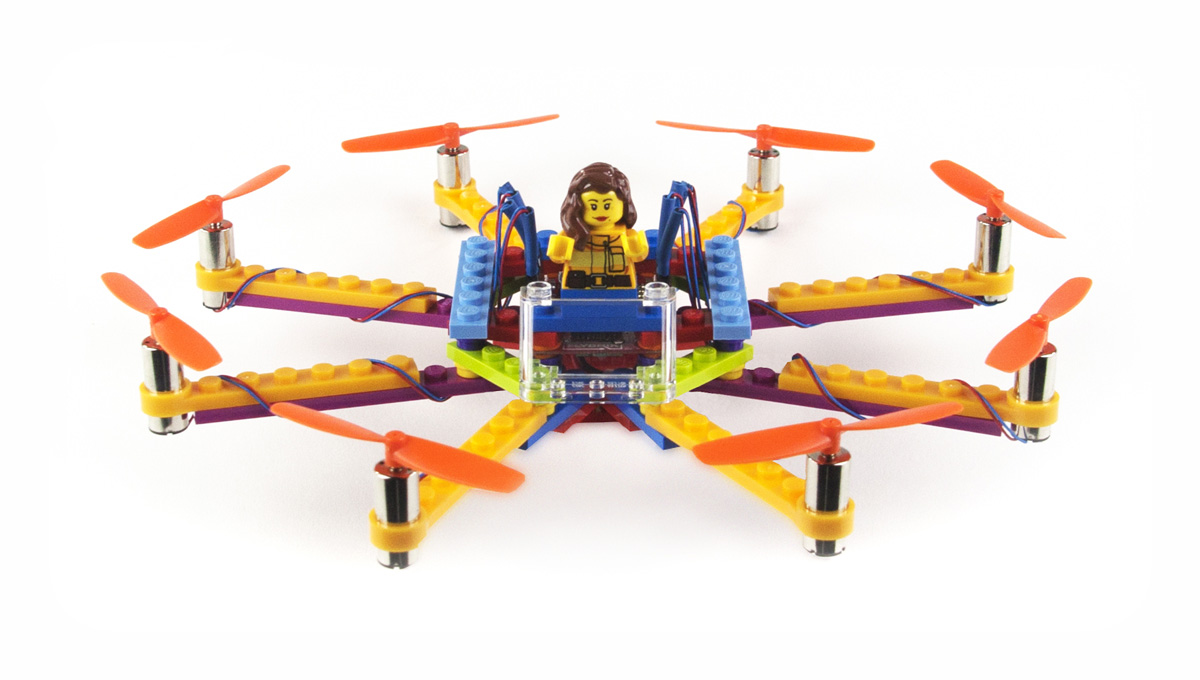 Flybrix Il Kit Per Costruire Un Drone Con I Lego Robotica News